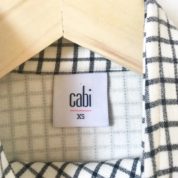 Cabi Windowpane Classic Blazer Jacket - Picture 4 of 7